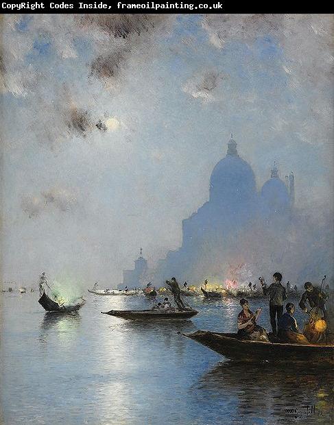 wilhelm von gegerfelt Venice in twilight